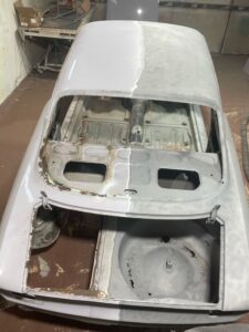 décapage alfa Romeo 1600 junior 1972